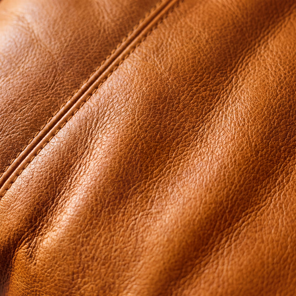 Full-grain leather